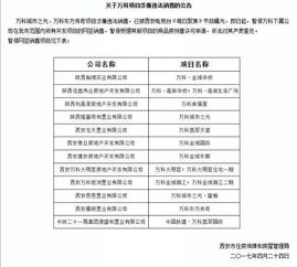 重磅 房管局出擊！暫停萬(wàn)科在售項(xiàng)目網(wǎng)簽，叫停三大地產(chǎn)代理銷售活動(dòng)